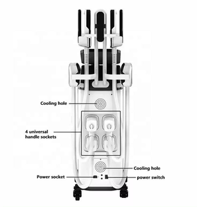 Máquina de Escultura Corporal EMS de 12 Tesla con 4 Manijas, Dispositivo de Adelgazamiento y Desarrollo Muscular para Uso Comercial - Product Image 4