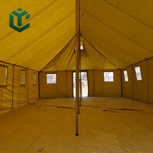 Carpa Familiar de Lona para Cuatro Estaciones, Resistente al Agua, de Una Habitación, para 12 o 20 Personas, Carpa de Camping para Exteriores Chenya CY223 Tipo Tubo - Product Image 3