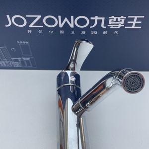 Robinet de lavabo moderne à trou unique, rotatif à 360 degrés, eau chaude et froide, en acier inoxydable, pour salle de bain, appartement, robinet de mélange d'eau - Product Image 6