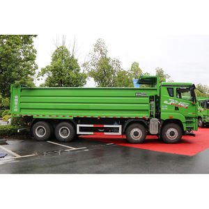 Nouveau camion à benne basculante Euro 6 lourd de 400 CV 8x4M avec boîte de vitesses Weichai à gauche FAST pour le transport du charbon, puissance de sortie de 294 kW, suspension - Product Image 2