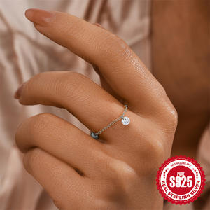 Nueva joyería Queen, anillo de mariposa de amor de Plata de Ley 925, apertura de moda de <span class=keywords><strong>Instagram</strong></span> de Venta caliente Europea americana para mujer - Product Image 2