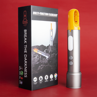 Senter Mini Portabel Tahan Air untuk Berkemah dan Aktivitas Luar Ruangan, Senter LED Taktis