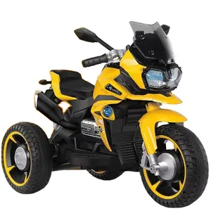 Детский Электрический мотоцикл, аккумуляторная батарея для мальчиков и девочек, детский перезаряжаемый игрушечный автомобиль