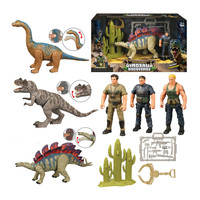 Set Mainan Dinosaurus Tahan Lama Cocok untuk Pendidikan Dini dan Pengembangan Imajinasi Anak