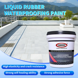Liquid <b>Waterproof</b> Membrane for Roofing No Heat Required Highly Elastic Adhesion Can Be Applied by Roller or <b>Spray</b> - Product Image 5