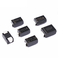 Diodes redresseuses CMS M1 M4 M7 SS12 SS14 SS16 SS24 SS34 SS26 SS36 SS110 SS210 US1M RS2M RS1M ES1D 1N4007 DO-214
