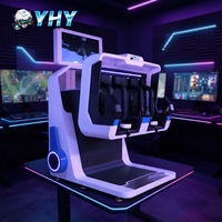 Nouveau simulateur de vol et d'espace commercial 9D à réalité virtuelle 360 degrés pour 2 joueurs, modèle 2026, vente en gros