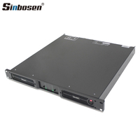 Amplificateur de puissance numérique Sinbosen D2-4200 Pro Audio 1U, 4 canaux, 2x4200W, système sonore professionnel