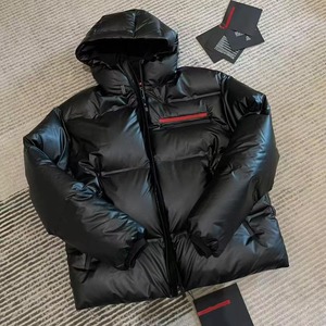 Nuevo Diseño de Temporada, Chaqueta Corta de Plumón con Capucha para Hombre, Abrigo Cálido de Moda Invernal - Product Image 4