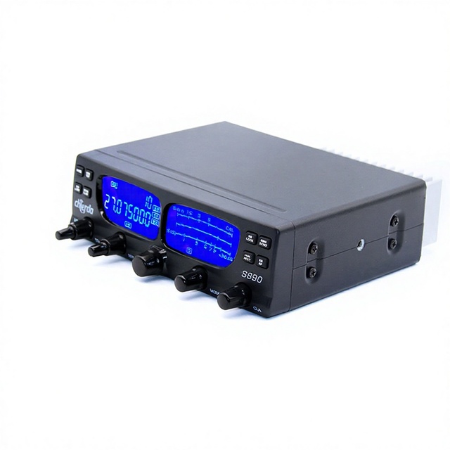Chierda S890 CB27Mhz AM/FM SSB CW 28-29.7MHz Mobile Amateur Transceiver 40W Output Power AI Noise Reduce