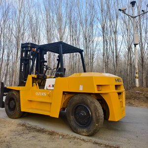 HELI 10 Ton Heavy Duty Counterbalance Diesel Forklift Truck 10000kg Lift Capacity Reinforced <b>Frame</b> Adjustable Side Shift Forks - Product Image 5