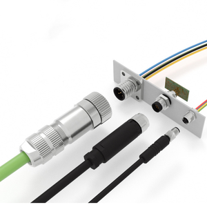 Cable Ethernet Industrial M12 D-Code de 4 Pines Macho a RJ45 Metálico Profinet, Blindado IP67, Cat5e, para PLC - Product Image 6