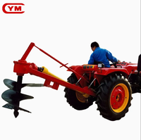 YCM 25-50HP Tarière de sol montée sur tracteur avec prise de force pour la plantation d'arbres et le creusement de poteaux de clôture
