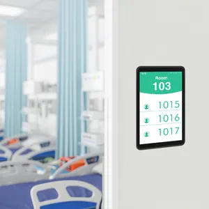 Benutzer definierte Android 8 Zoll Android Tablet 4g lte mit SIM-Karte Slot Panel PC Touchscreen Krankenhaus bett Steuerung PC