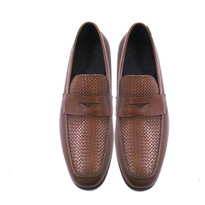 Chaussures habillées décontractées marron pour hommes Dreamy Stark en cuir souple, à enfiler, confortables et respirantes, idéales pour les mariages d'automne - Product Image 3