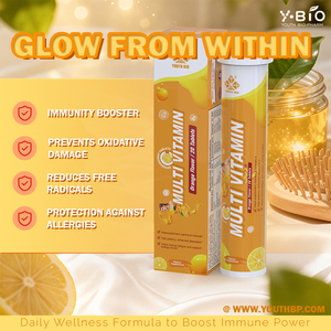 Compresse Effervescenti di Vitamina C Complessa di Alta Qualità per il Supporto Immunitario degli Adulti con Stili di Vita Frenetici, Disponibilità Immediata - Product Image 2