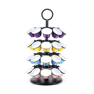 Para cápsulas de café Nespresso soporte árbol de Navidad 40 Uds cápsulas de café estante giratorio de almacenamiento - Product Image 1