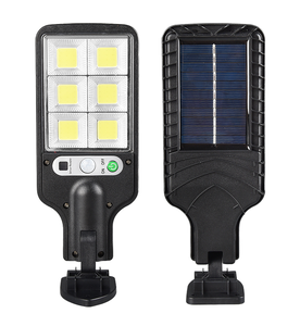Led Op Zonne-Energie Bewegingssensor Verstelbare Wandlamp Ip65 Waterdicht Duurzaam Alles In Één Zonne-Straatveiligheidslamp Voor Buiten - Product Image 1