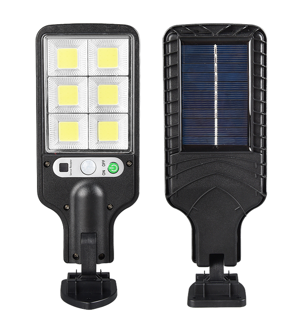 LED Solar Powered Motion Sensor Adjustable Wall Lamp IP65 Waterproof Durable All in One Solar Street Security Light for Outdoor