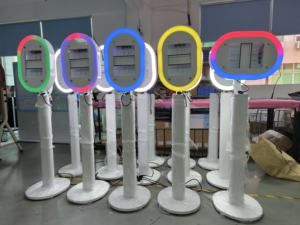 Stan foto Ipad Oval portabel Shell stok gudang AS tersedia cepat pengiriman Stan foto Selfie kios - Product Image 4