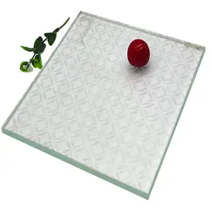 12mm+12mm+12mm China Manufacturing Anti-slip Laminated Tempered Glass High Strength Safe Floor Glass