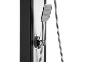 Nuevo diseño Tetragonal color plata 40L piscina de jardín soleado al aire libre <span class=keywords><strong>ducha</strong></span> <span class=keywords><strong>solar</strong></span> para piscina para jardín - Product Image 6