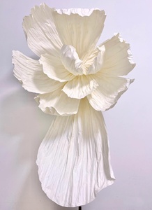 High-end Modern Elegant <strong>Simple</strong> Giant Paper Flowers Event Christmas Decorations Customized <strong>Backdrop</strong> Artificial Flowers <strong>Wedding</strong> - Product Image 2