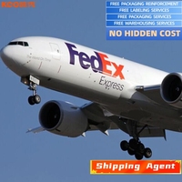 Agent d'expédition porte-à-porte DDP Fedex DHL UPS en Chine, tarifs de fret aérien et maritime bon marché depuis Shenzhen