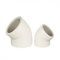 Tuyau de canalisation d'eau chimique industrielle en polypropylène PPR à souder par emboîtement à chaud, résistant aux hautes températures, Micron PPH 45