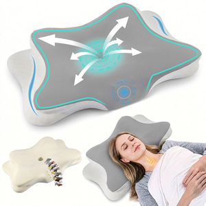 M Wholesale Butterfly Slow Rebound <b>Memory</b> Foam <b>Pillow</b> Custom Color Logo Neck Pain Relief Safe Skin-friendly Neck <b>Pillow</b> - Product Image 5