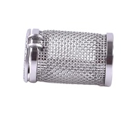 Accessoires de dissolution OEM personnalisés, panier filtrant en acier inoxydable 316, précision de filtration 2-200μm, efficacité 95%