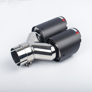 <b>Maxim</b> Exhaust Tip Carbon Fiber Mirror Polished Universal Fit - Product Image 4