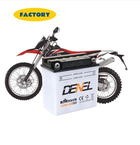 Batterie d'importation pour générateur de moto batterie de démarrage scellée batterie de cyclomoteur puissant max DENEL12N9-4B de batterie 12V9AH - Product Image 2