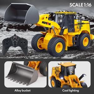 SJY-1552 Modelo de Coche de Construcción RC, 11 Canales, 2.4ghz, Camión Cargador RC, Vehículo de Ingeniería 4x4, Bulldozer RC de Metal - Product Image 5