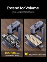 LaserPecker LP5 (Pack Ultime) Graveur et découpeur laser double 20W, vitesse de 10 000 mm/s pour métal/bois/verre