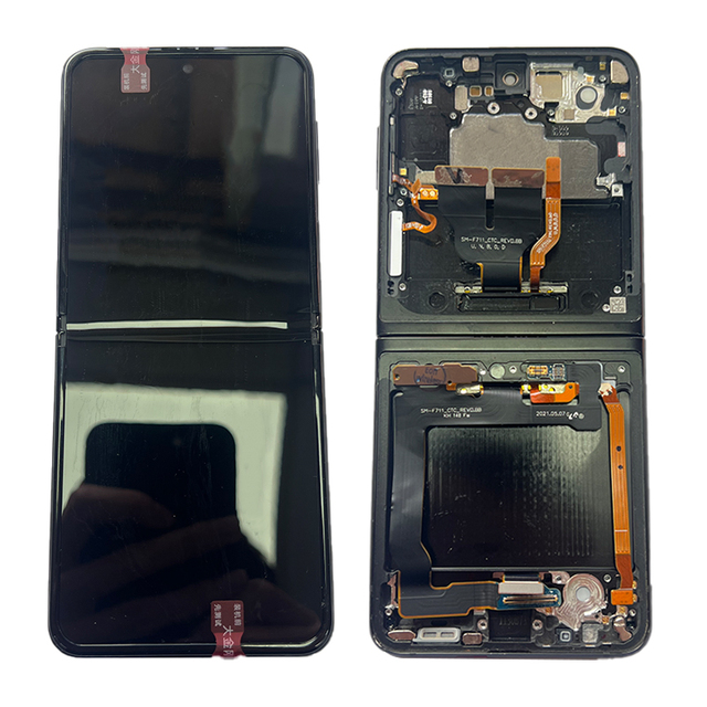 Wholesale Original for Samsung Z Flip 3 5G LCD F711 Display Touch Screen Assembly 1-Year Warranty for Z Flip3 Display Lcd F7110
