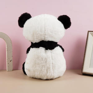 El Panda gigante simulado respira emite una canción de cuna ligera que calma el juguete de peluche súper suave para niños con relleno de algodón PP - Product Image 2