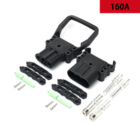 Connecteur d'alimentation de batterie Rema 150V 80A/160A/320A Rema 80/160/320 AMP mâle femelle prise pour câble de chariot élévateur