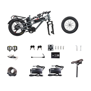 Vélo de montagne pour hommes adultes avec batterie 48V, suspension avant, pneus larges, freins à disque - Product Image 4