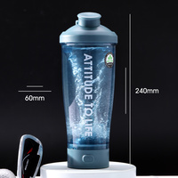 Amazon Offre Spéciale Premium USB Rechargeable Électrique Sans BPA Avec Tritan Protéine Shaker Bouteille Mélangeur Portable Tasse