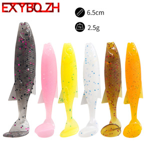 Señuelo de Pesca Artificial Suave de 6.5cm y 2.5g, Cebo Realista para Pesca de Lubina - Product Image 2