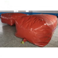 Digesteur de biogaz domestique en gros d'usine, digesteur de méthane, boue rouge, PVC, digesteur Bigoas à vendre