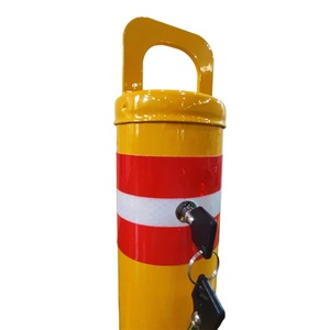 เสาสำหรับถนนเหล็กสีเหลืองถอดออกได้ - Product Image 3