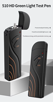 Nouveau HAIXUN B3G 15mW Stylo laser vert à fibre optique VFL FTTH Localisateur visuel de défauts de fibre optique Certifié ISO9001