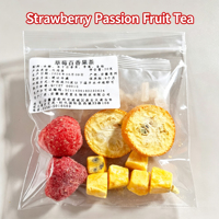Thé aux fruits fraise et fruit de la passion en sachets, thés aux fruits frais, thés aux fruits et aux herbes, thé aux fleurs, thé aromatisé, thés aux herbes frais, premium