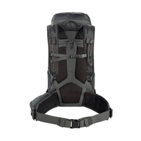Sac à dos de voyage imperméable 34L pour activités de plein air, camping et randonnée avec plaque en aluminium