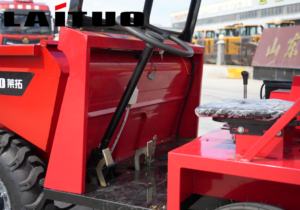 Мини-самосвал LaiTuo китайского производства, дизельный двигатель, колесная формула 4x4, объем ковша 0,622 м³, гарантия 6 месяцев - самосвал - Product Image 6