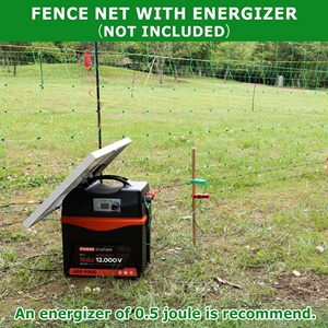 Rete Elettrica Verde <span class=keywords><strong>per</strong></span> Pecore, Capre, Maiali e Cani, Recinzione Elettrica in Rete Metallica - Product Image 5