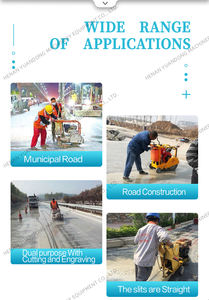 Prix usine 300-500mm essence diesel asphalte béton <span class=keywords><strong>Cutter</strong></span> route découpeuse - Product Image 6