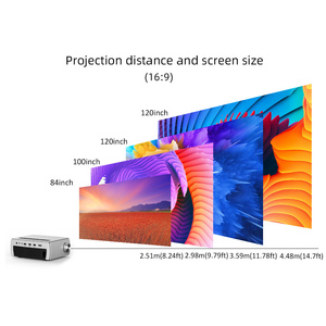 Projecteur vidéo LED BYINTEK K18 Home Cinéma 1080P Mini projecteur portable pour divertissement à domicile - Product Image 5